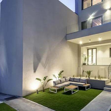 Villa Soleado Chania Rooftop Heated Pool