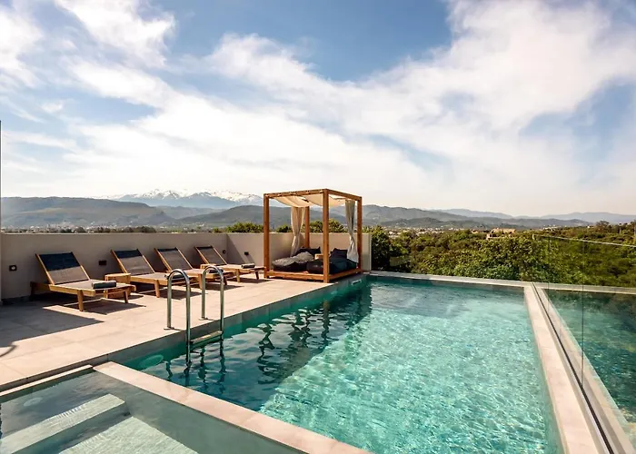 Soleado Chania Rooftop Heated Pool