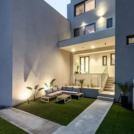 Soleado Chania Rooftop Heated Pool Vila *