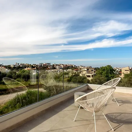 Villa Soleado Chania Rooftop Heated Pool *