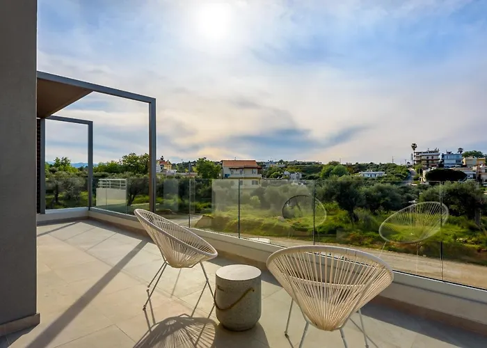 Вилла Soleado Chania Rooftop Heated Pool