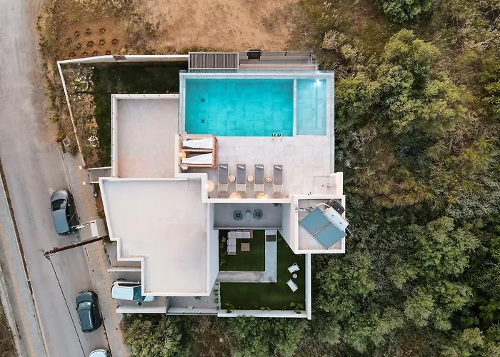 Villa Soleado Chania Rooftop Heated Pool Hanya